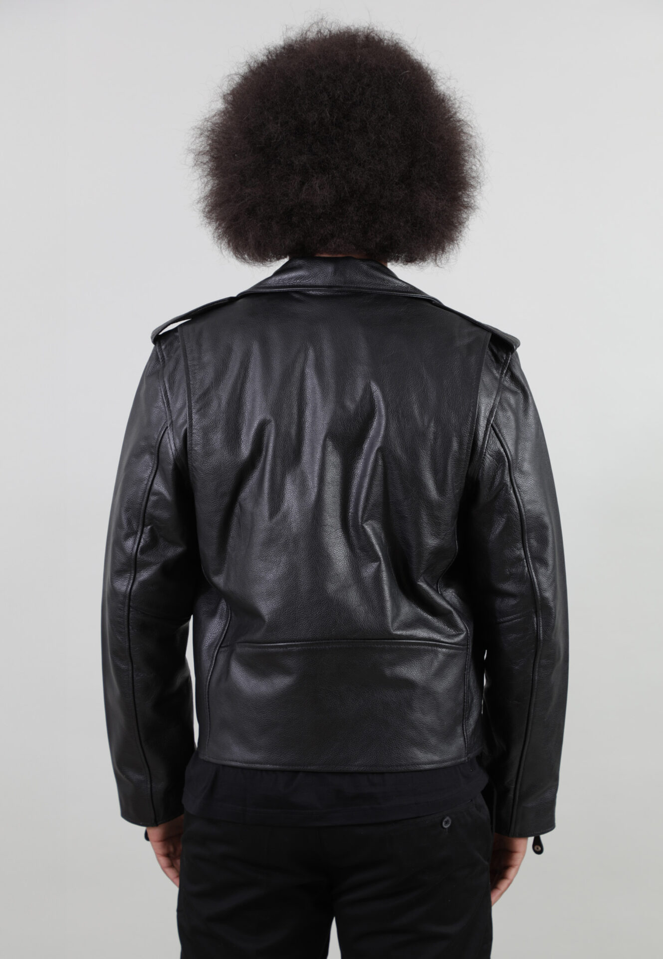 Ricano BAKU - Leather jacket - schwarz/black 